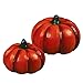 The Queen's Treasures Farm Fresh Set of 2 18 inch Doll Pumpkins Packed in a Paper Veggie Crate! Food Kitchen Accessories Fits American Girl Dolls & More. Use Interchangeable Farm Stand