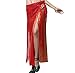 ZLTdream Women's Belly Dance Hip Scarf Highlights cloth With Long Tassels