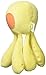 Bears for Humanity Organic Octopus Pals Plush Animal Toy, Yellow, 12