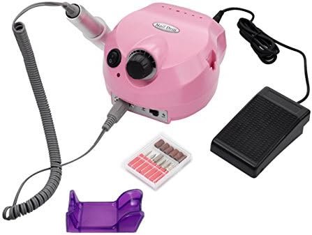 Electric Nail Drill Machine Kit Set Nail Art Tool Manicure Pedicure PINK