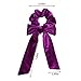 9Pcs Hair Scrunchies Ribbon Bowknot Velvet Elastics Hair Bands Scrunchy Hair Rope Ties Hair Bow Ponytail Holder Accessories for Women Girls