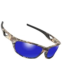 MoteLAN   Gafas de sol polarizadas para deportes al aire libre, marco de camuflaje para hombres, mujeres, conducción, pesca, caza