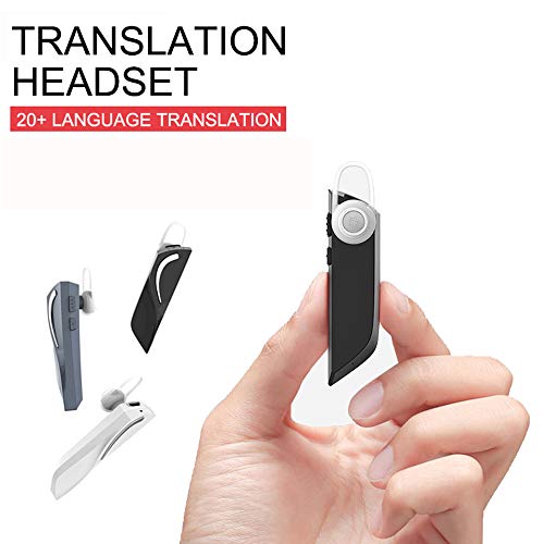 PinPle Smart Bluetooth Translator Earbuds Wireless Translation Device Intelligent Headset Instant Portable Translator Suit to Andriod & iOS System Real Time Translator