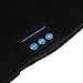 SANNYSIS Newest 2016 Outdoor Bluetooth Beanie Hat Cap Headphone Stereo Speakers & Mic Hands Free Christmas Gifts (Black)