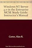 Image de Windows NT? Server 4.0 in the Enterprise MCSE Study Guide: Instructor's Manual