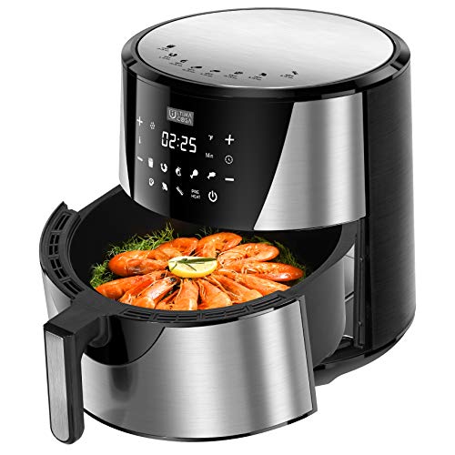 Ultima Cosa Air Fryer, 8.5QT Oil Free XL Electric Hot Air Fryers Oven