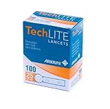 Techlite Lancets ( LANCET, 25GA, TECHLITE, STERILE ) 100 Each / box