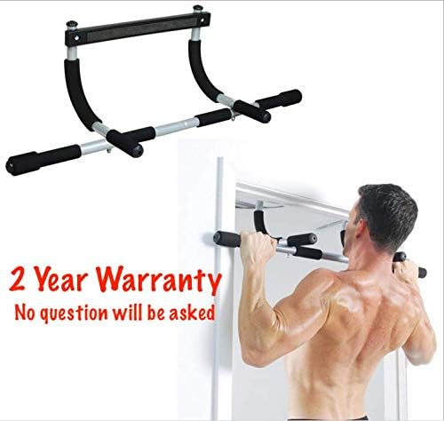 Arise Fitness Two Year Warranty Total Upper Body Workout Bar. Multi-Grip Chin-Up/Pull-Up Bar, Heavy Duty Doorway No Screw, Trainer for Home Gym,