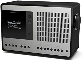 Revo Super Connect Multi-Format Deluxe Radio - Piano Gloss Black/Silver