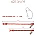 BINGPET Christmas Cat Collar Breakaway with Bell and Charm, Safety Adjustable Kitten Collars 2 Pack