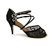Misu Women's Lace Party Wedding Shoes Latin Salsa Tango Practice Ballroom Dance Shoes 3.3