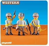 Playmobil 3 Confederate Soldiers