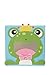 Cute Smiling Frog Collapsible Toy Storage Organizer by Clever Creations | Toy Box Folding Storage Cube for Kids Bedroom | Perfect Size Storage Cube for Books, Kids Toys, Baby Toys, Baby Clothes