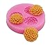 Longzang mini flower F0154 Fondant Mold Silicone Sugar mold Craft Molds DIY gumpaste flowers Cake Decorating by Longzang