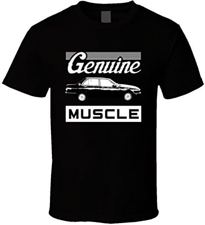 1988 Maserati 430 2 8 V6 B and W Genuine Muscle Car T Shirt 2XL Black