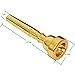 CO-RODE Gold Plated Metal Trumpet Mouthpiece,7C Golden (Musical Instruments Accessories)