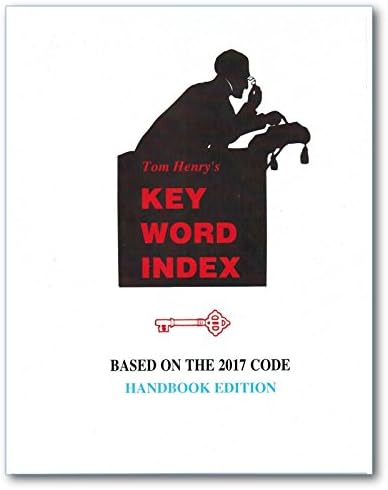 2017 Key Word Index HANDBOOK EDITION by Tom Henry