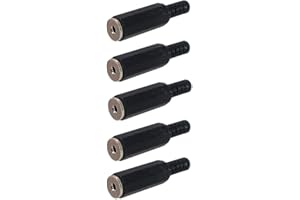 1/16 inch 2.5 mm Soldering Audio Connector Plastic Plug (2.5 mm 1/16 inch Female Mono TS)
