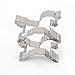 ULAKY Stainless Steel Unicorn Horse Mold Cookies Cake Biscuit Pastry Cutter Baking