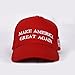 Dutch Brook Adult Adjustable Baseball Cap Trump Make America Great Again (Red)