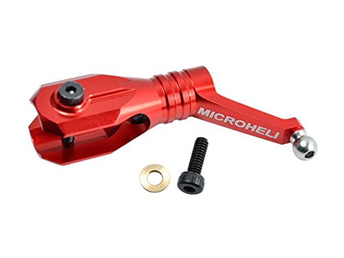 Microheli CNC AL Tri-Blade Main Blade Grip (RED)(for Microheli Triple-Blade Blade 250 CFX series)