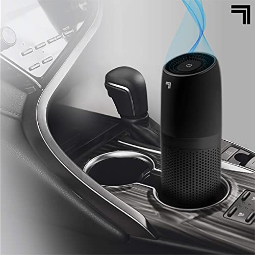 SHARPER IMAGE Portable Air Purifier with True HEPA Air Filter, Quiet