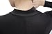 speerise Women's Jumpsuits Long Sleeve Zipper Turtleneck One Piece Bodycon for Yoga Clubwear