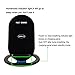 Fast Wireless Charger,Amicool Charger Charging Stand for Samsung Galaxy S8,S8 Plus,S7 Edge,S7,S6 Edge Plus,Note 5 Compatible with Standard Qi-enabled devices