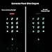 TIVDIO T-AC800 Access Control System Door Keypad Locks Touch Keypad Access Control Keypad Door Lock Outdoor 125KHz Back Light Keypad ID Support 8000 User ( 2 Pack Silver)