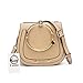 Yoome Elegant Rivets Punk Circular Ring Handle Handbags Messenger Crossbody Bags For Girls - Beige (with Yoome Logo)