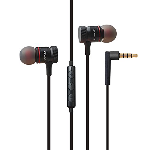 Earphones-Earbuds-Headphones-Balanced-Bass-Driven-Stereo-Noise-Isolating-Lightweight-wired-in-ear-Earbuds-With-Remote-and-Mic-for-iPhone-iPad-iPod-Android-Smartphones-Tablets-Laptop-MP34-Black