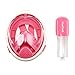 UooCooL 180° Full Face Snorkel Mask- Panoramic view Snorkeling Mask For Adults And Kids, Breathe freely With Anti Fog And Anti Leak Design, See More with a Larger Viewing Area (Pink, Kid)