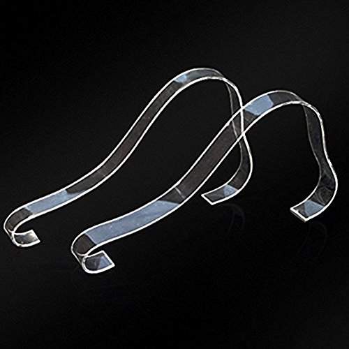 10Pcs (5Pairs) Clear Acrylic Sandal Shoe Store Shoe Retail Shop Display Stand Store Supports Shoe Inserts Tree Shaper Forms