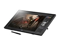 Monoprice  22 inch 1080p Battery Free Pen Display Tablet, Black 5048 LPI 2048 Pressure Levels 200 RPS  PC MAC