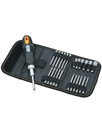 26 pieza Ratchet Juego de destornilladores con funda de transporte