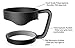 Bstpower Anti-Slip Handle for 30 oz. Yeti,RTIC, Kodiak, SIC and other cups Rambler Tumbler,Easy Grip and Lightweigh (Black)