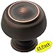 Amerock BP53700-ORB Kane Oil Rubbed Bronze Cabinet Hardware Knob, 1-1/4" Diameter, 25 Pack