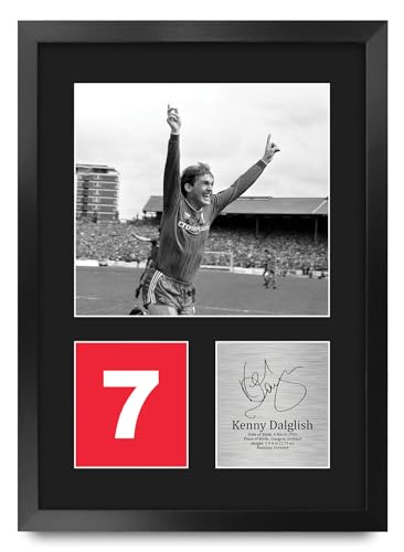 Portrait Kenny Dalglish (A3 Framed)
