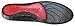 Powerstep Unisex Adult Comfortlast Insole, Black/Red, Men S 9-10.5 / Women S 11-12 US