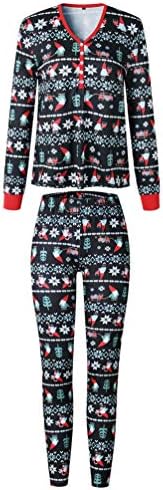 ISSHE Pyjamas Christmas Family Matching Set Dad Mum Men Women Girl Boy Xmas Nightwear Outfit Mom S L