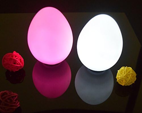 Multi-colored Egg LED Lamp (Pack of 6) - gift for Easter Hunt, baby shower, holidays, baby registry, birthday party, party decor!