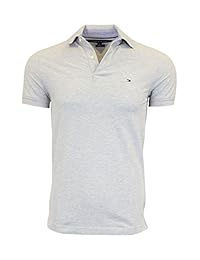 Tommy Hilfiger Polo de piqué elástico de corte slim para hombre