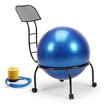 exercise ball on wheels