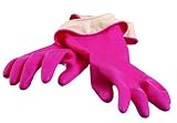 Casabella 46050 Premium Waterblock Gloves, Medium, 1-Pair, Pink