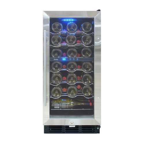 Vinotemp 32-Bottle Wine Cooler with Interior Display