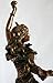 Top Collection Mermaid Holding Pearl Statue Hand Painted Mythical Creature Sculpture with Bronze Finish Look- 10.25-Inch Collectible Figurine
