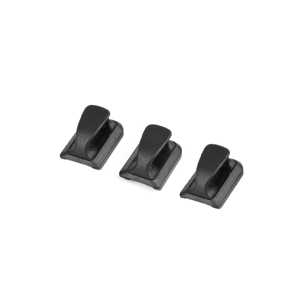 SBGJMY 3PCS Tactical Rail Floorplate Speed Plate for TM G17 (Marui Glock) Quick Draw Mag Botom Plate (Black)
