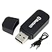 YUNJIN Bluetooth Receiver, Bluetooth Adapter & Hands-Free Car Kits, AUX in 3.5mm Mini Wireless Music Adapter for Home/Car Stereo Audio System, Power by USB Black