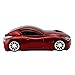 YL-VV Sport Car Mouse 2.4GHz Wireless Mouse Car Shape Optical Gaming Mouse with USB Receiver 1600DPI 3 Buttons for Home Office Using (Red)