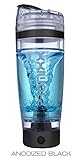 PROMiXX 2.0 - The World's Best Vortex Mixer / Blender / Shaker Bottle with X-blade Technology and Integrated Protein Storage Container. 16000rpm Lithium-ion battery. USB Rechargeable. 100% Leak-proof Guarantee. BPA-free. 600ml / 20oz